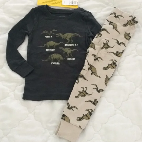 Old Navy Toddler Boys Dinosaur pajamas 2T - Picture 1 of 5
